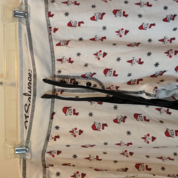 PJ Salvage Size M / 38 Christmas Cat Heads PJ Bottoms Lounger Pants - Picture 2 of 12